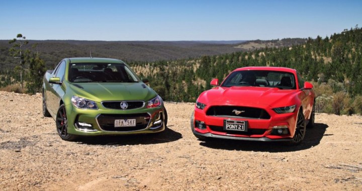 Mustang Vs Holden